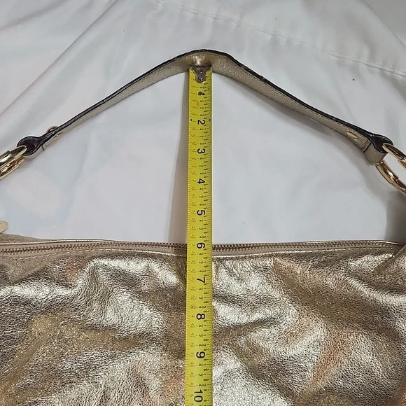 MICHAEL Michael Kors Gold Shoulder Bag - Picture 16 of 16